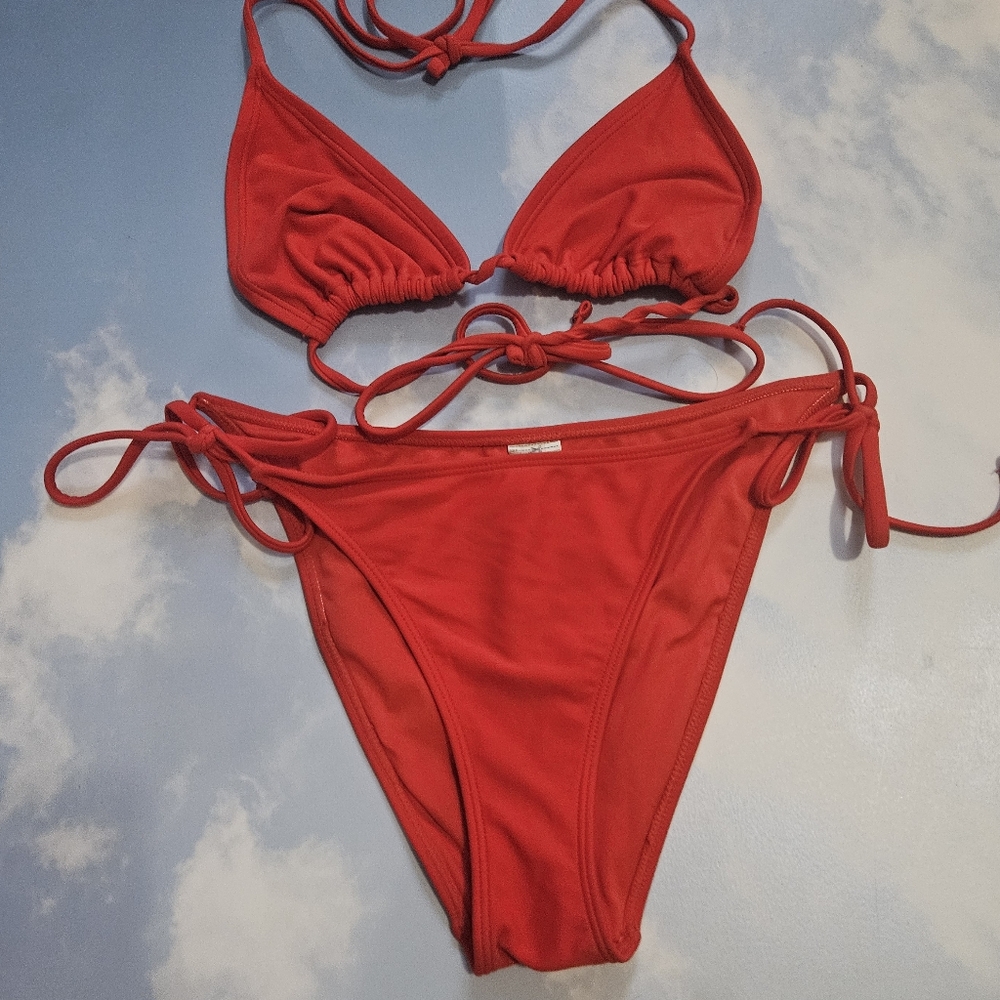 Red String Bikini - image 4